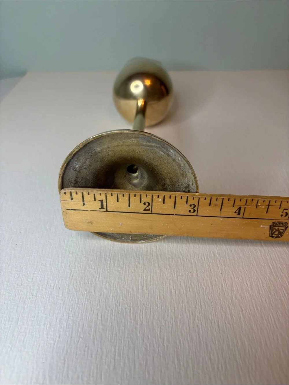 Brass Tulip Candle Holder